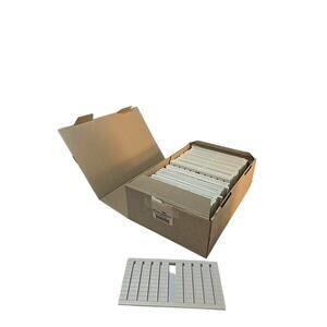Phoenix Contact 5061222 ZBM 6/WH: UNBEDRUCKT Terminal Block Marker (Box of 50)